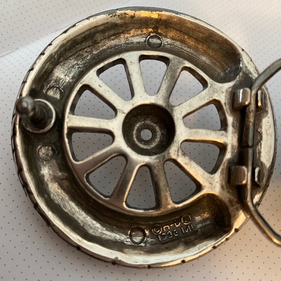 VINTAGE Harley Davidson Leather Belt & Buckle - Picture 5 of 5